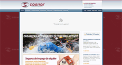 Desktop Screenshot of cosnor.com